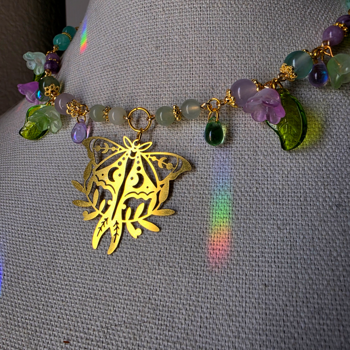 Actias Luna Necklace