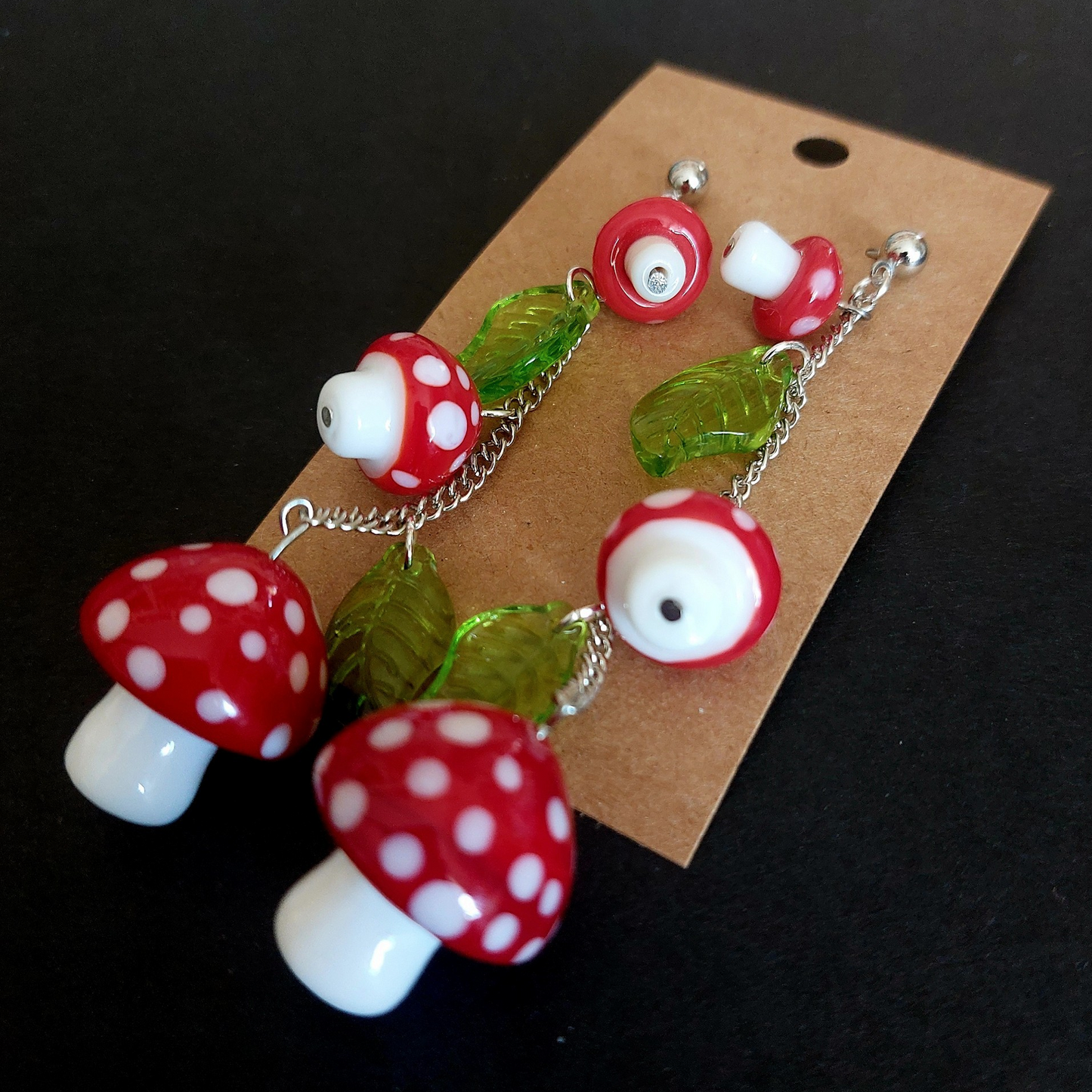 Mushroom World Earrings