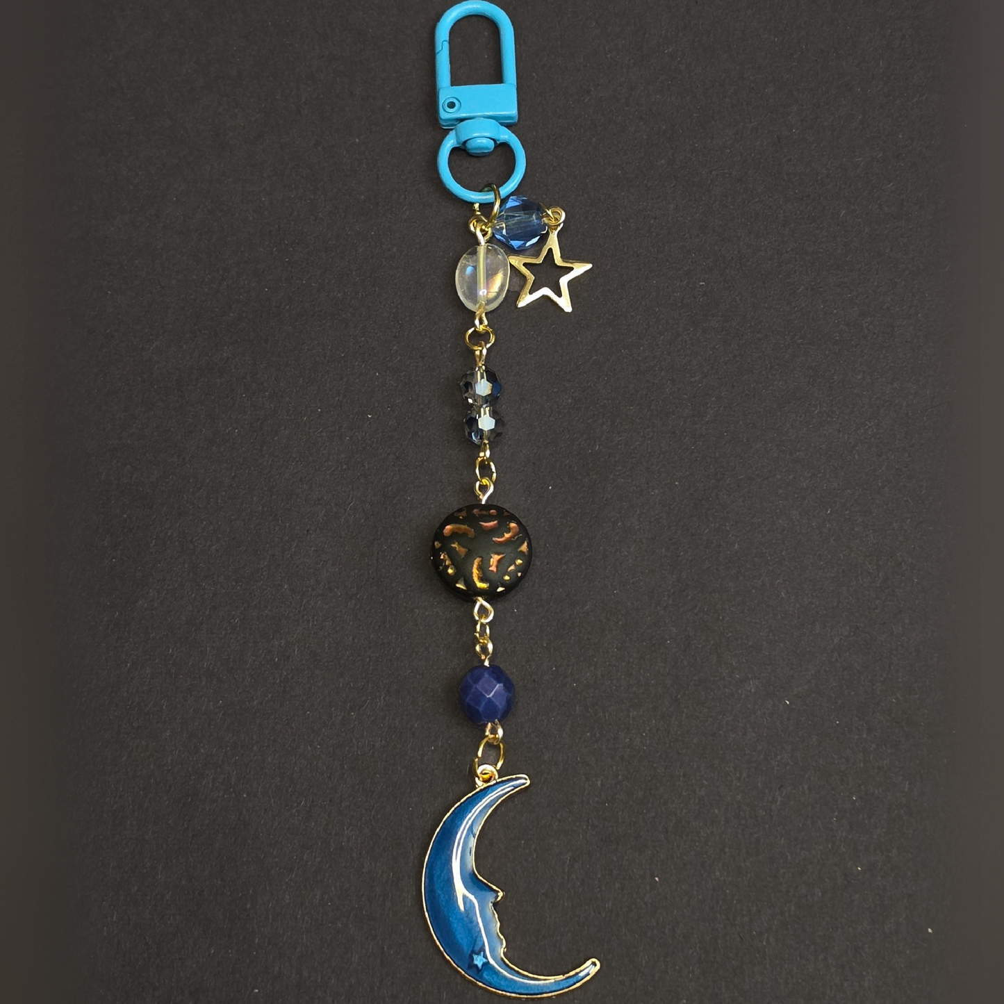 Blue Moon Keychain