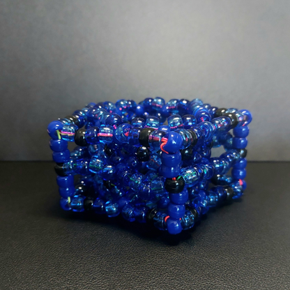 Blue Raspberry Star Cuff