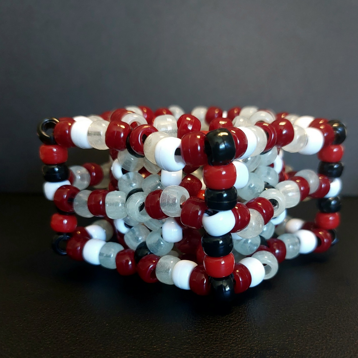 Black & Red Star Cuff