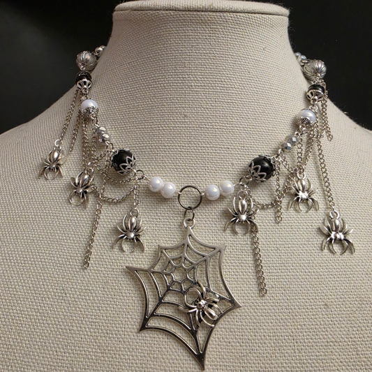 Cobwebs Necklace