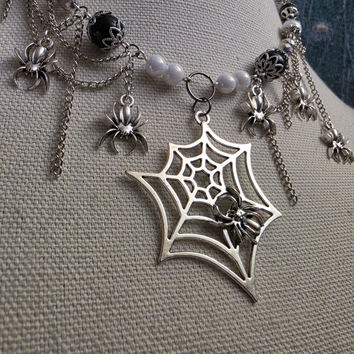 Cobwebs Necklace