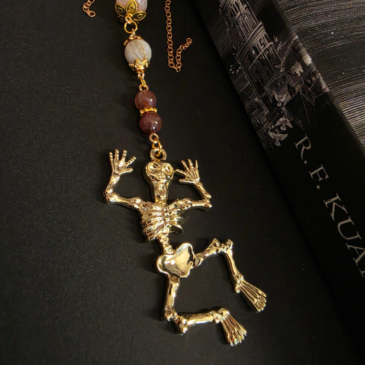 Gilded Macabre Bookmark