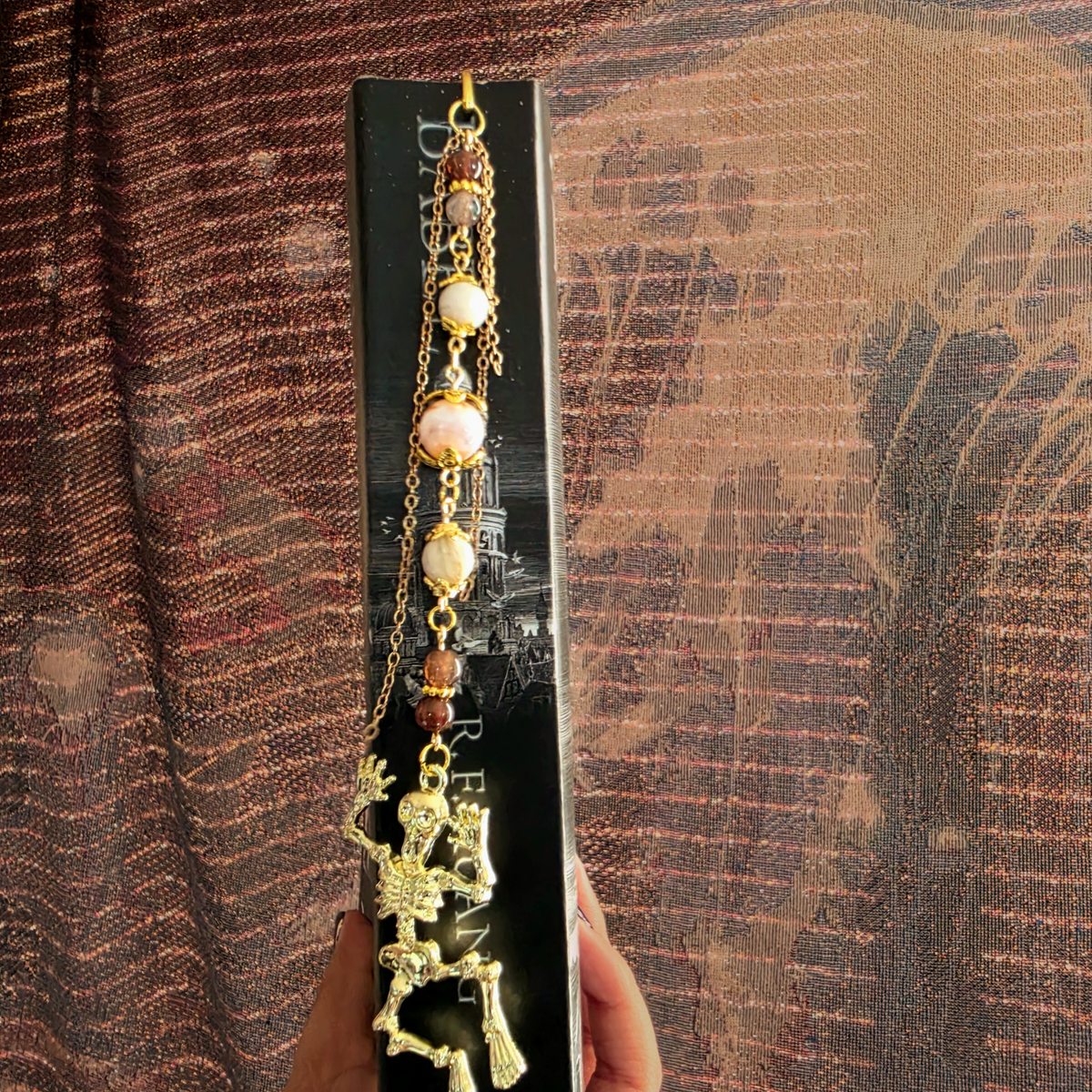Gilded Macabre Bookmark