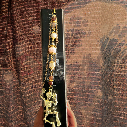 Gilded Macabre Bookmark