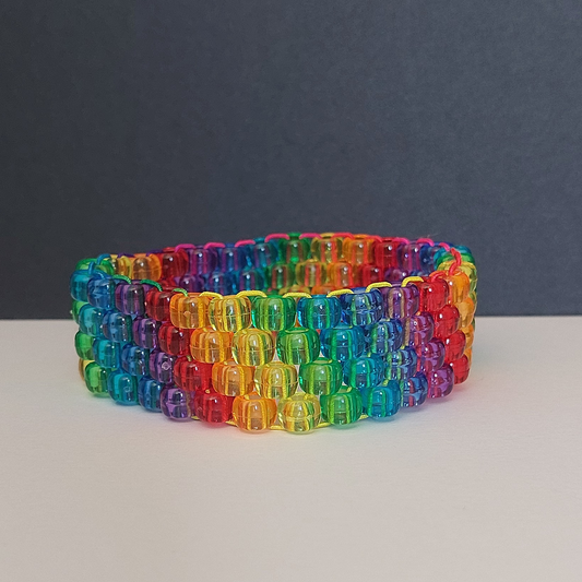 Rainbow Street Kandi Cuff