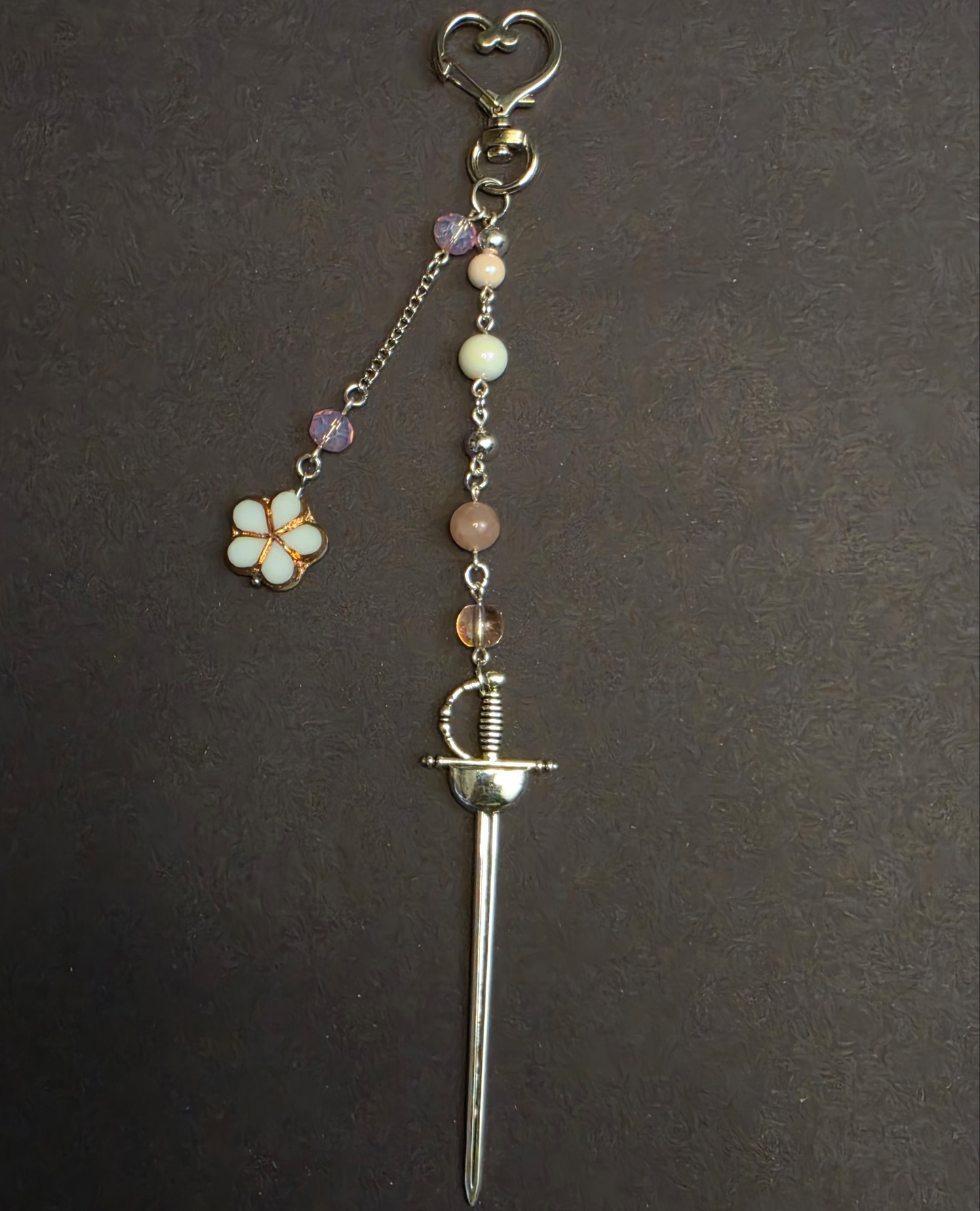 Spring Rapier Keychain