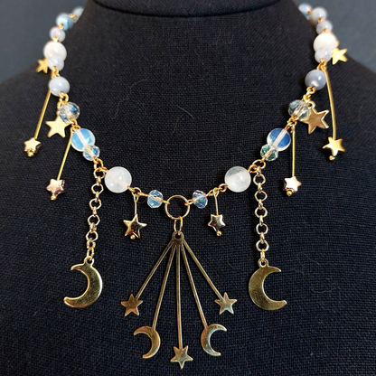 Celestial Shower Necklace