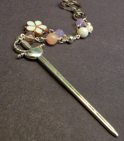 Spring Rapier Keychain