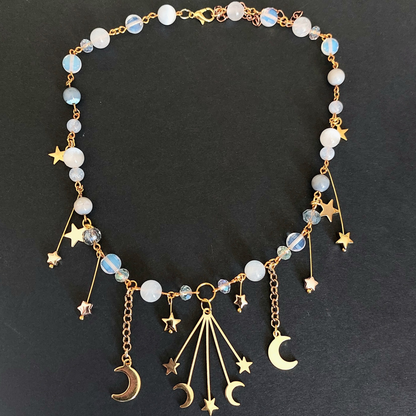 Celestial Shower Necklace