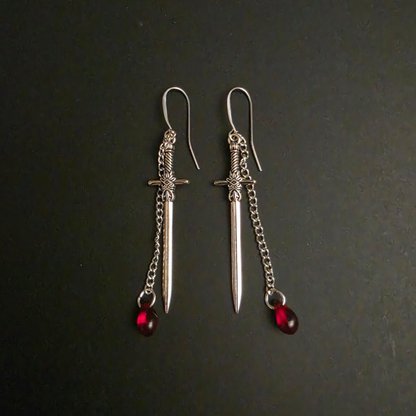 Sacrifical Blade Earrings