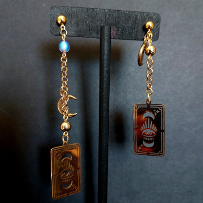 Mystery Tarot Earrings